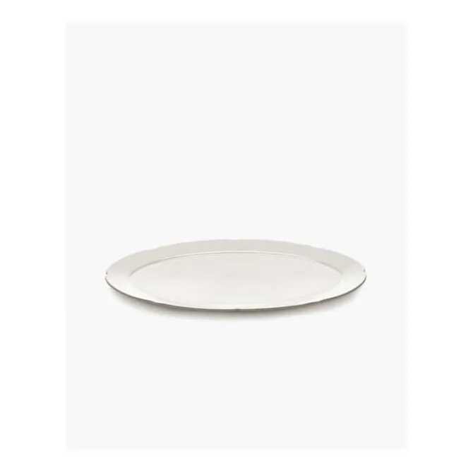 Serax Silhouette ovaal bord L 30 x 21 cm wit