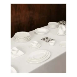 Serax Silhouette ovaal bord S 18,5 x 10 cm wit