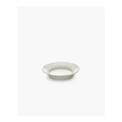 Serax Silhouette side plate hoog L ø 18,5 cm wit