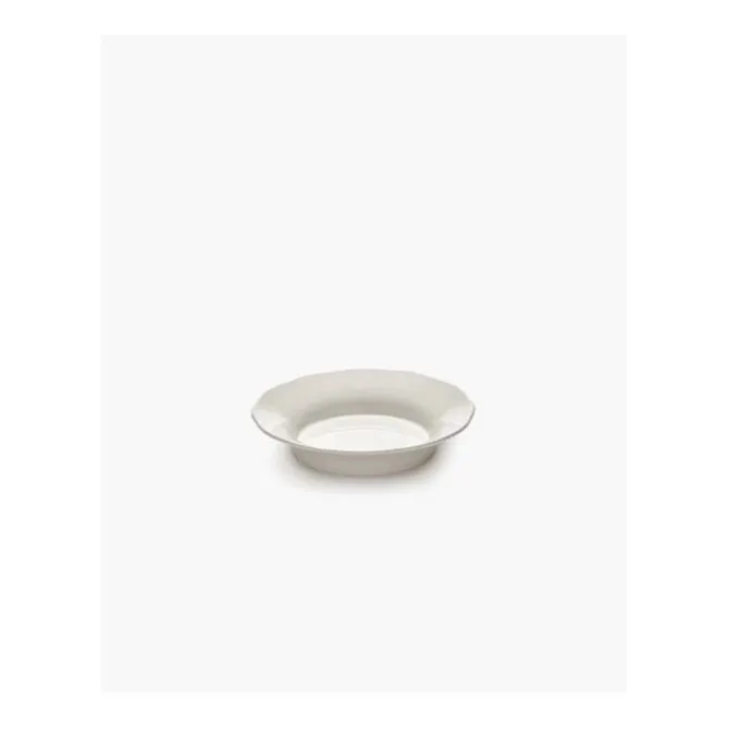 Serax Silhouette side plate hoog L ø 18,5 cm wit