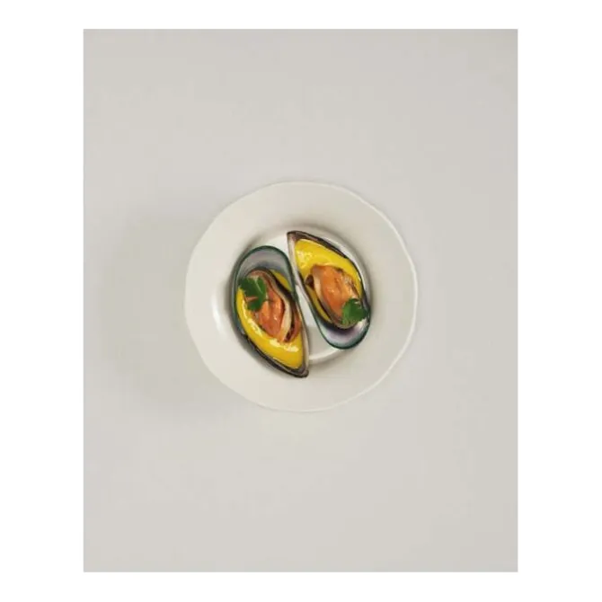 Serax Silhouette side plate hoog M ø 15 cm wit