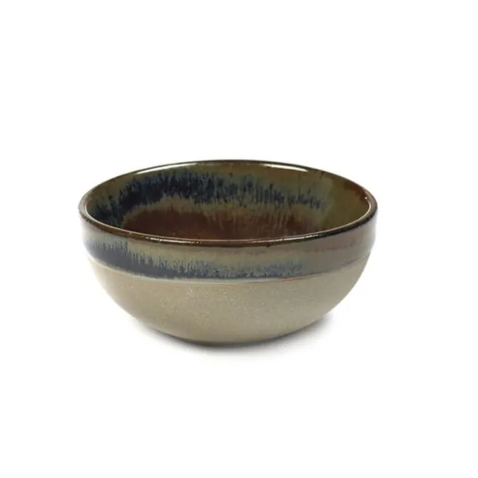 Serax Surface by Sergio Herman kom ø 9 cm rusty brown