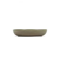 Serax Surface by Sergio Herman serveerschaal S ø 27 cm h 5 cm aardewerk Camo Green