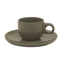 Serax Surface by Sergio Herman espressokop- en schotel camogreen