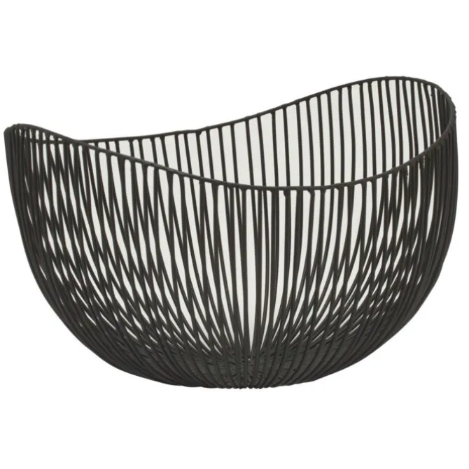 Serax Tale Gio fruitmand 31 x 29 cm ijzer zwart