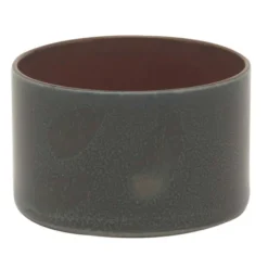 Serax Terres de Rêves beker cilindervorm 150 ml ø 7,5 cm stoneware donkerblauw-rust
