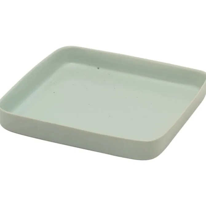 Serax Terres de Rêves bord 18 x 18 cm stoneware lichtblauw