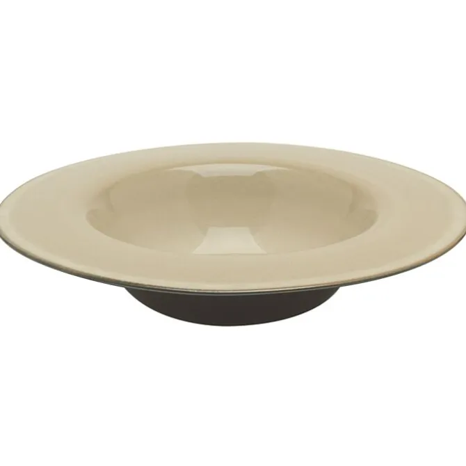 Serax Terres de Rêves diep bord ø 21,5 cm stoneware misty grey/dark blue