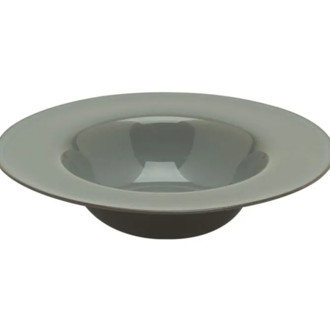Serax Terres de Rêves diep bord ø 21,5 cm stoneware blue grey/dark blue