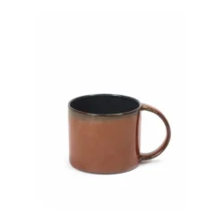 Serax Terres de Rêves espressokop stone ware ø 6 cm h 5,1 cm - dark blue/rust