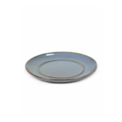 Serax Terres de Rêves schotel voor koffiekop 8 cm stone ware ø 13,5 cm h 1,2 cm - smokey blue