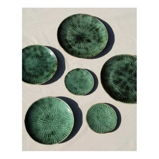 Serax Verde Lanza bord M ø 22 cm aardewerk groen