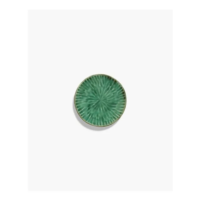 Serax Verde Lanza bord S ø 14,5 cm aardewerk groen
