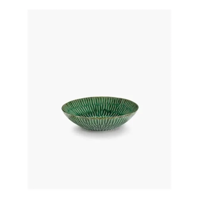 Serax Verde Lanza serveerschaal M ø 26 cm aardewerk groen