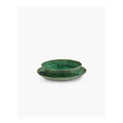 Serax Verde Lanza serveerschaal S ø 22 cm aardewerk groen