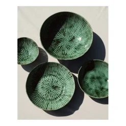 Serax Verde Lanza serveerschaal S ø 22 cm aardewerk groen