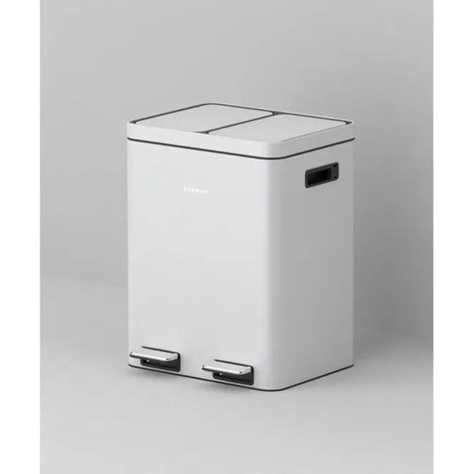 Siegwerk Kolekto 2 afvalemmer 2 x 18 liter Pure Snow