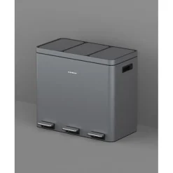Siegwerk Kolekto 3 afvalemmer 3 x 18 liter Shadow Rock
