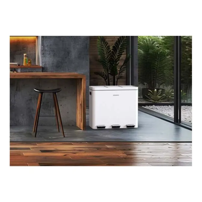 Siegwerk Kolekto 3 afvalemmer 3 x 18 liter Pure Snow