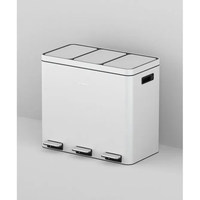 Siegwerk Kolekto 3 afvalemmer 3 x 18 liter Pure Snow