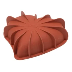 Silikomart bakvorm hart 20,5 x 18,6 cm silicone bruin
