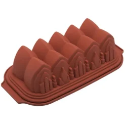 Silikomart bakvorm kathedraal 30 cm silicone bruin