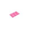 Silikomart bakvorm 6 narcissen ø 7,6 cm silicone roze
