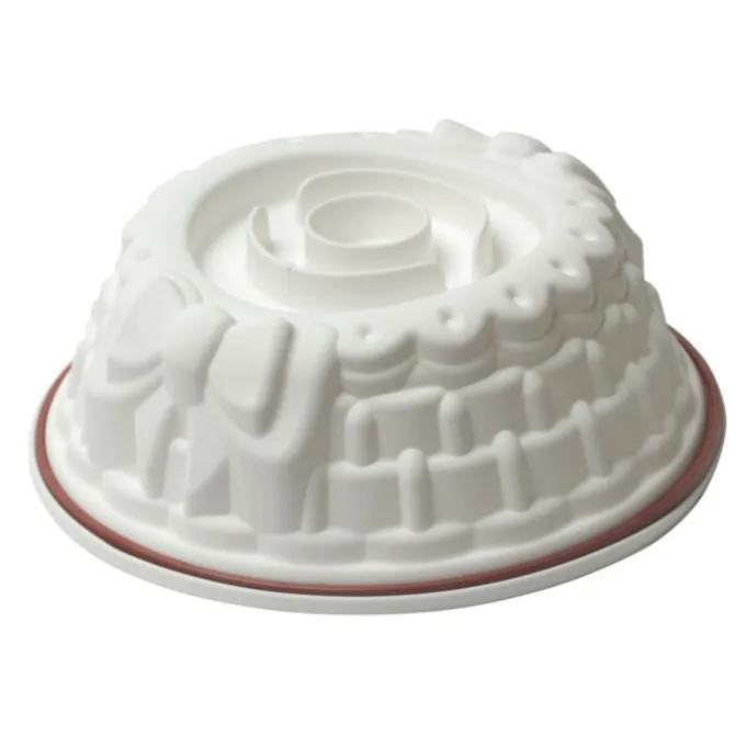 Silikomart Bon Ton bakvorm ø 22 cm silicone wit