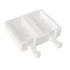 Silikomart Choco Stick ijsvorm 9,2 x 2,4 cm silicone wit 2-delig