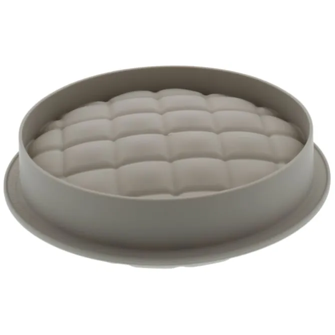 Silikomart 3Design Eleganza bakvorm ø 22 cm silicone grijs