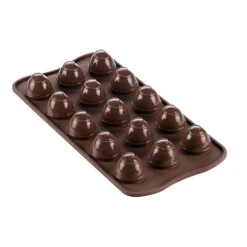 Silikomart EasyChoc bonbonvorm 15 3D-spiraal