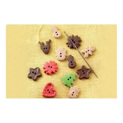 Silikomart EasyChoc bonbonvorm X-Mas buttons