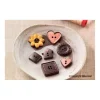 Silikomart EasyChoc Choco Buttons bonbonvorm 21 cm silicone bruin