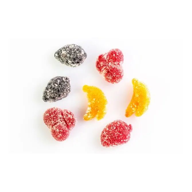 Silikomart EasyChoc Choco Fruits bonbonvorm 15 vormen silicone bruin
