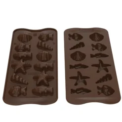 Silikomart EasyChoc Choco Friture bonbonvorm silicone bruin