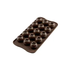 Silikomart EasyChoc Imperial bonbonvom 15 halve bollen ø 2,8