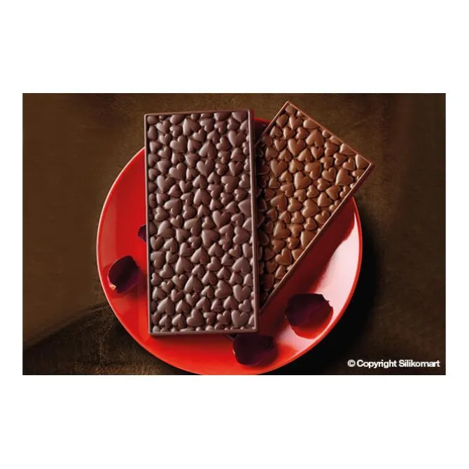 Silikomart EasyChoc Love Choco Bar 15,5 x 7,5 cm silicone br