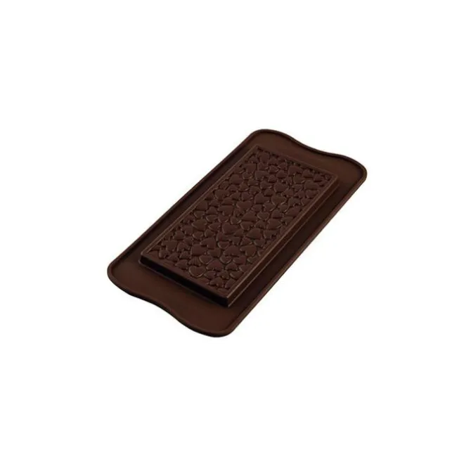 Silikomart EasyChoc Love Choco Bar 15,5 x 7,5 cm silicone br