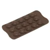 Silikomart Easy Choc Pigs Twist bonbonvorm silicone bruin