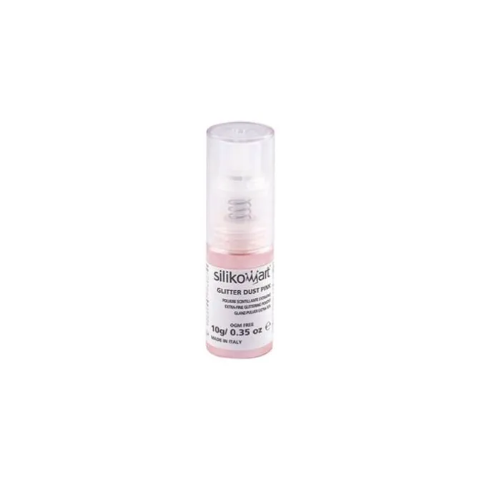 Silikomart Glitter Dust 10 gr roze
