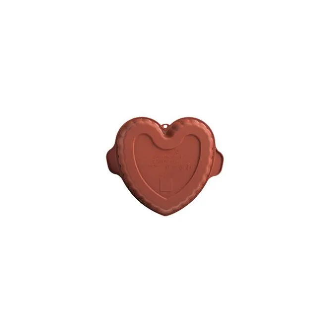 Silikomart hart bakvorm 22 cm silicone bruin