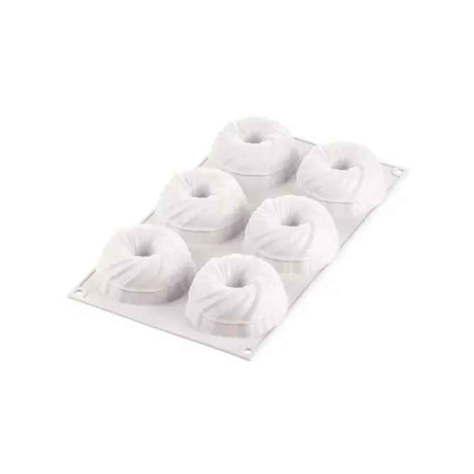 Silikomart Intreccio 105 bakmat ø 7,5 cm