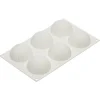 Silikomart Professional bakvorm parfum ø 7,5 cm silicone wit