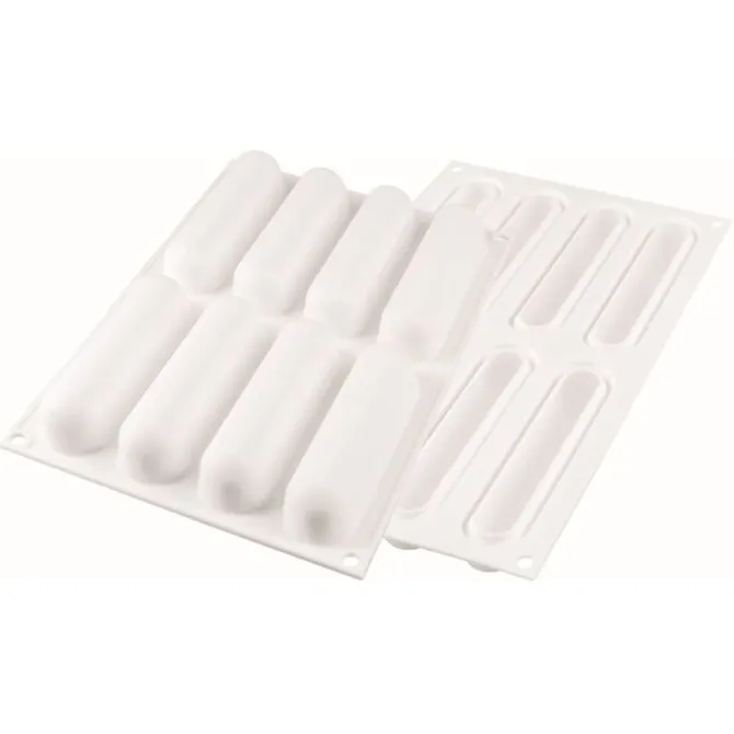 Silikomart Professional Finger bakvorm 8 stuks silicone