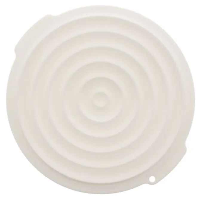 Silikomart Professional Insert Decor Rond ø 24 cm silicone wit