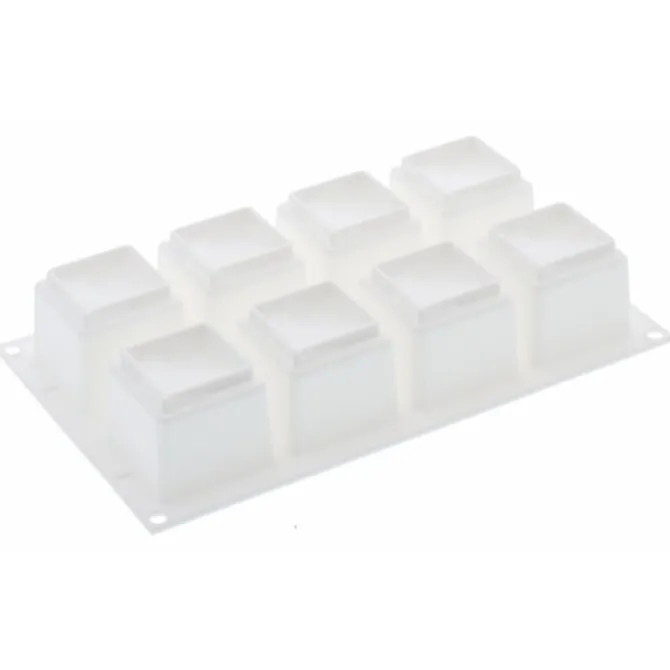 Silikomart Professional 4-Kuadro 150 silicone wit