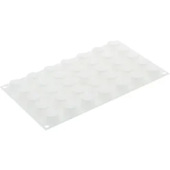 Silikomart Professional Micro Oval 5 silicone wit