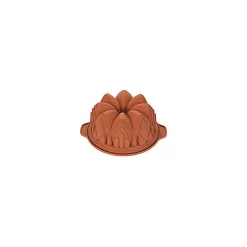 Silikomart tulband kathedraal ø 22 cm silicone bruin