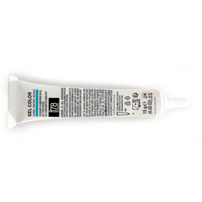 Silikomart Wonder Cakes kleurstofgel tube 15 gram lichtblauw
