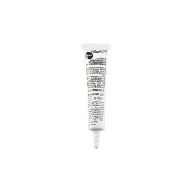 Silikomart Wonder Cakes kleurstofgel tube 15 gram zwart